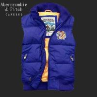 heren abercrombie fitch bodywarmer chief patroon lichtblauw Echt Goedkoop jo9x8332